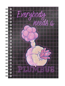 Libreta Espiral Plumbus Rick Y Morty