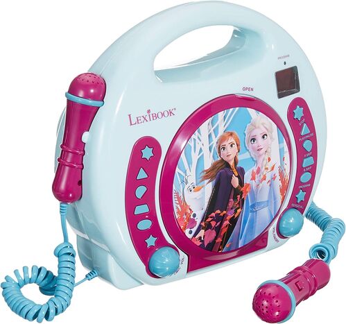 Reproductor Frozen CD con micrófono