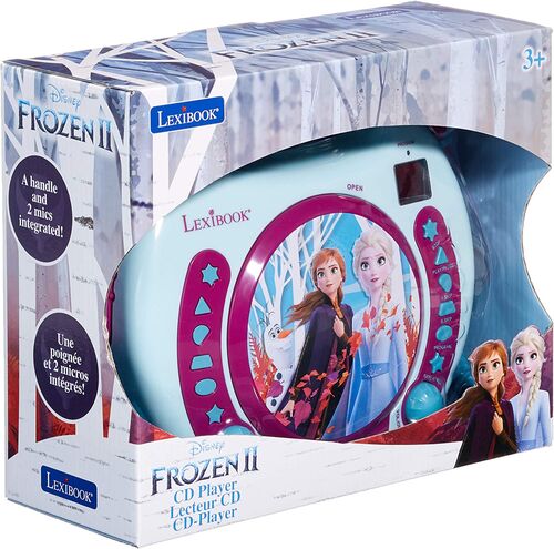 Reproductor Frozen CD con micrófono