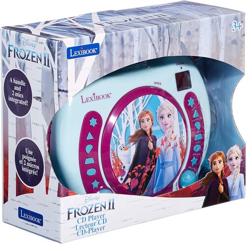 Reproductor Frozen CD con micrfono