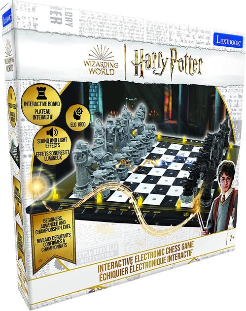 Ajedrez Harry Potter Electrónico con luces