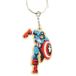 Capitan America Llavero Goma Marvel Capitan America Llavero Goma Marvel