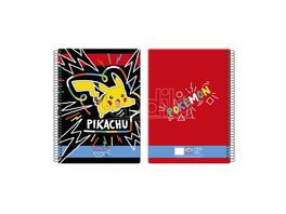 Libreta Pokémon Pikachu 80 hojas Libreta Pokémon Pikachu 80 hojas