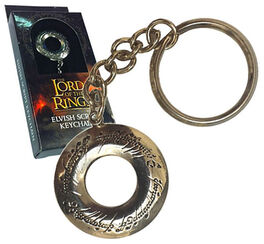 Llavero Elvish Script El Señor De Los Anillos