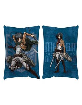 Cojín Attack on Titan Mikasa Ackermann 50x35cm Cojín Attack on Titan Mikasa Ackermann 50x35cm