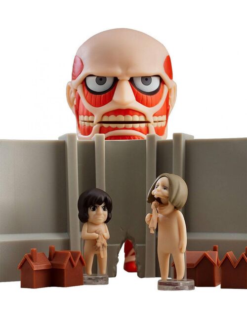 Diorama Attack on Titan Colossal Nendoroid 10cm