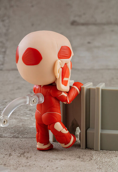 Diorama Attack on Titan Colossal Nendoroid 10cm