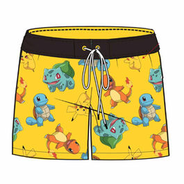 Bañador Pokemon Bermuda Amarillo T12