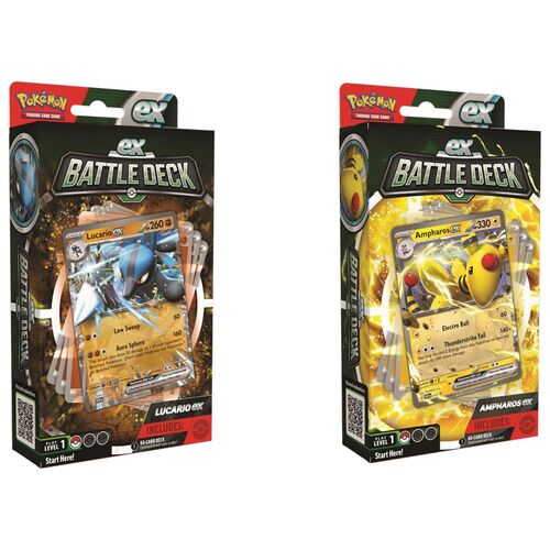 Cartas Pokémon TCG Baraja de Combate EX