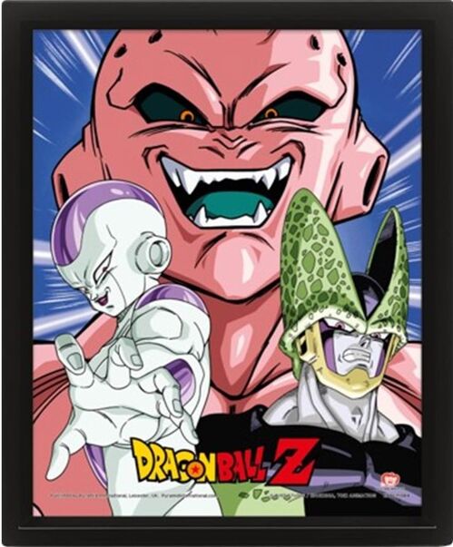 Póster 3D Dragon Ball Protectors & Destroyers