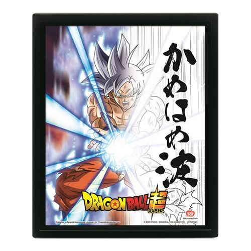 Poster 3D Dragon Ball Ultra Instinct