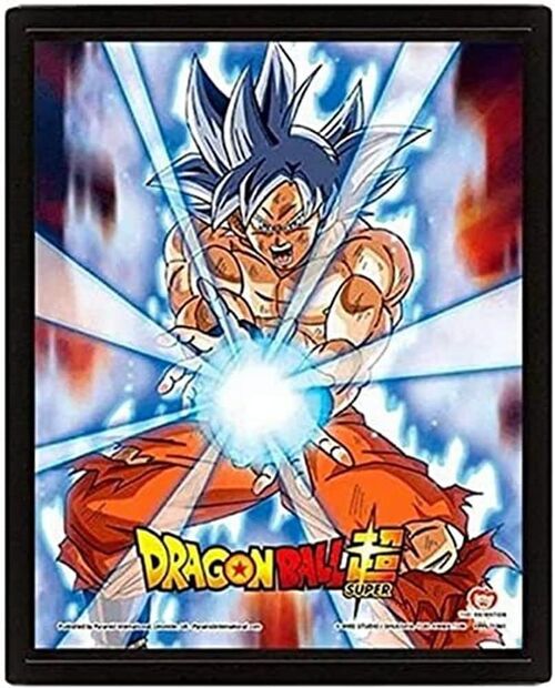 Poster 3D Dragon Ball Ultra Instinct