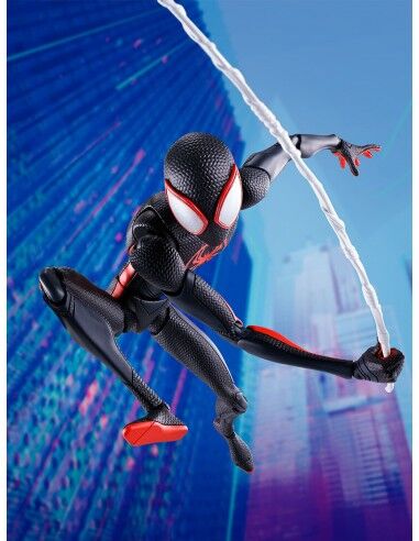 Figura Spiderman Miles Morales Spiderverse Sh Figuarts 15,5cm