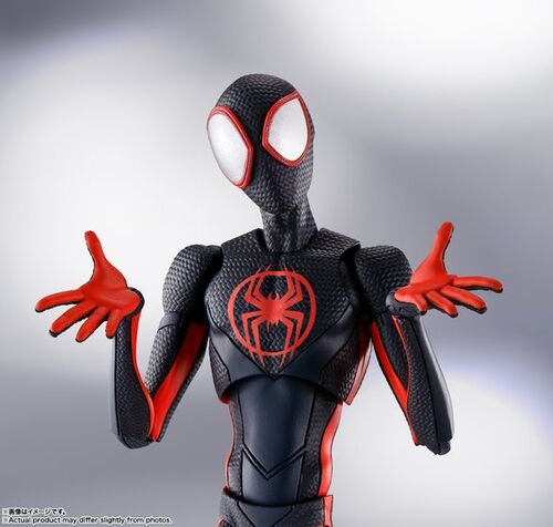 Figura Spiderman Miles Morales Spiderverse Sh Figuarts 15,5cm