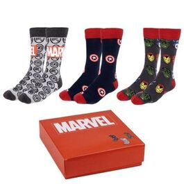 Calcetines Marvel 3 Piezas Calcetines Marvel 3 Piezas