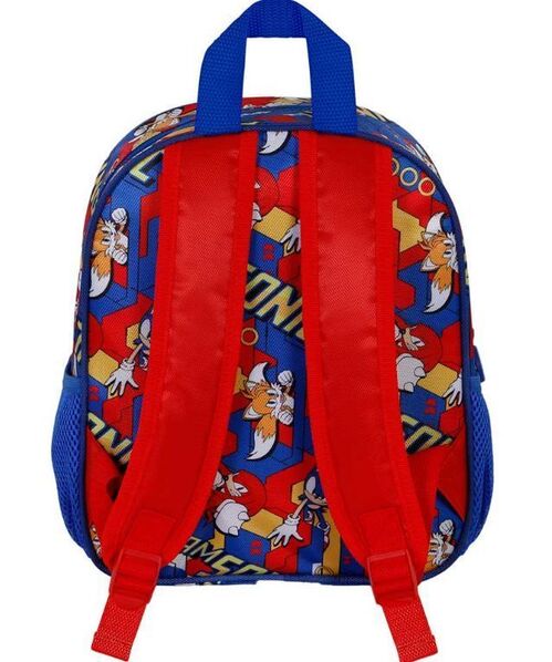 Mochila-Infantil Sonic 3D Game