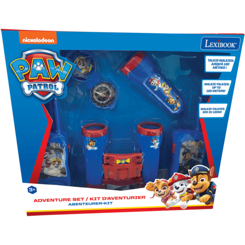 Kit Paw Patrol Rango Aventura Walkie Talkie