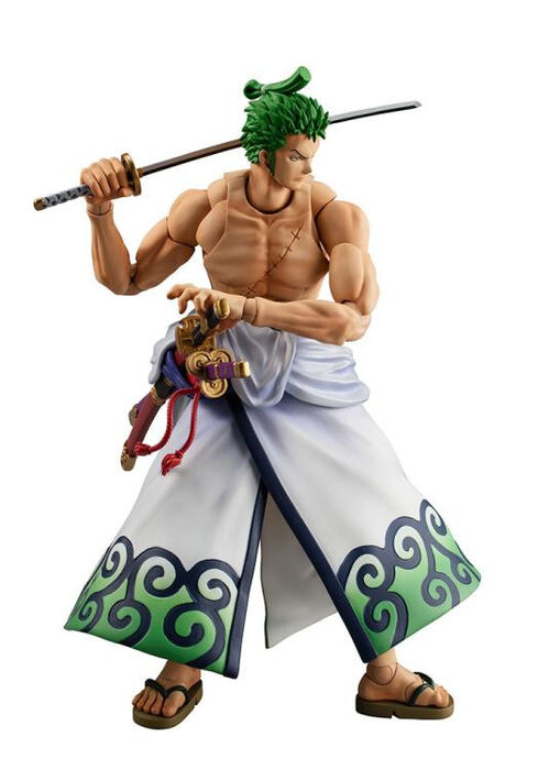 Figura One Piece Zoro Articulada Megahouse