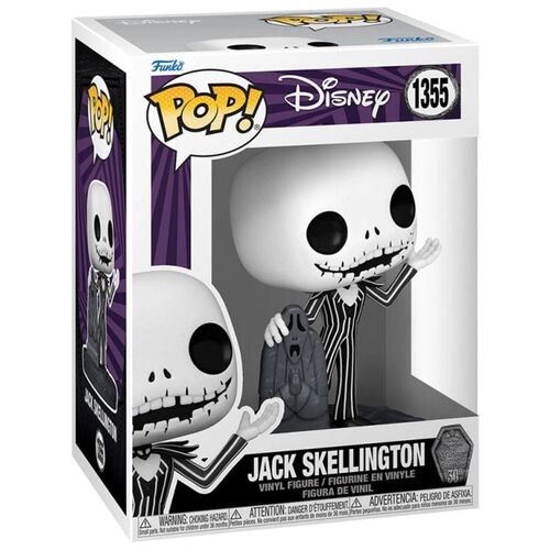 Funko POP! Pesadilla antes de Navidad Jack en Gravestone 1355 30th