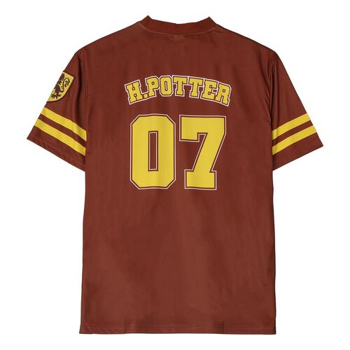 Camiseta Corta Oversize Harry Potter Gryffindor Xs