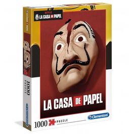 Puzzle Broken Mask La Casa De Papel - 1000 Piezas