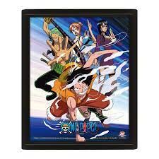 Poster 3D One Piece - Poster 3D Straw Hat Pirates Assault