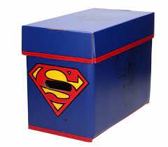 Caja con Tapa Logo Superman DC