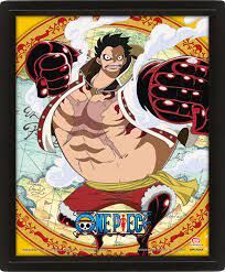 Poster 3D One Piece - Poster 3D 4Th Gear Flip