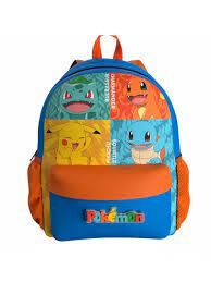 mochila Pokémon Kanto Starters Adaptable a Trolley