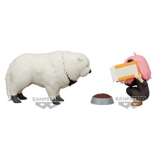 Figura Anime Spy x Family Anya Forger y Bond 13cm