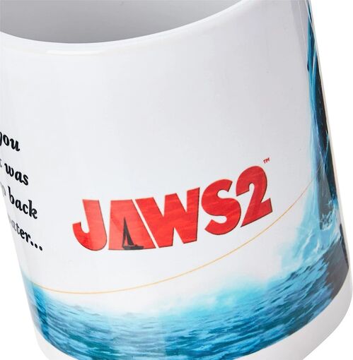 Taza Retro Jaws 2 Poster