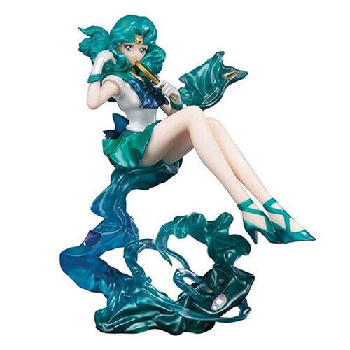 Figura Sailor Neptuno Sailor Moon - PVC -16 cm - Tamashii Nations Figuarts Zero Chouette