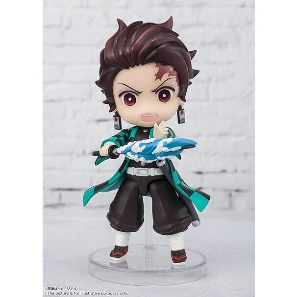 Figura Figuarts Mini Tanjiro Kamado Water Breathing Demon Slayer Kimetsu no Yaiba 9cm