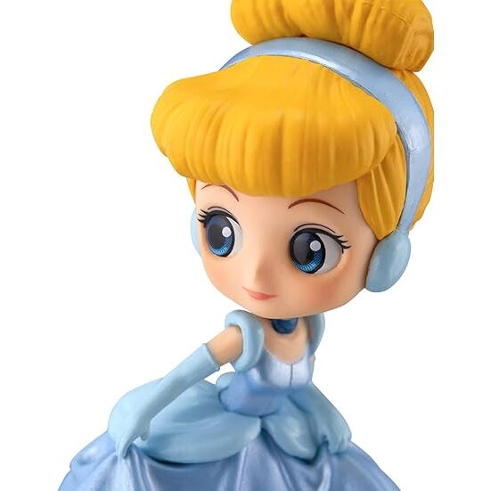 Figura Cinderella Q Posket Petit Girls Festival - PVC - 7 cm - Banpresto