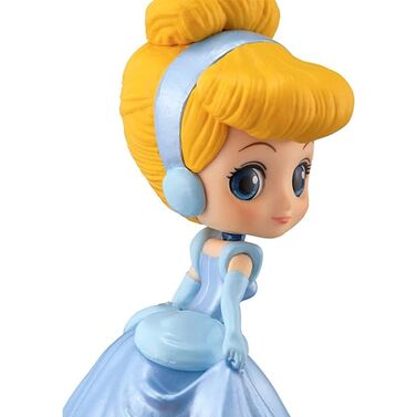 Figura Cinderella Q Posket Petit Girls Festival - PVC - 7 cm - Banpresto