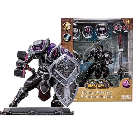 World Of Warcraft Human Epic Figura 15Cm