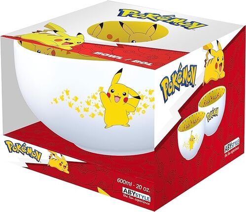 Pokemon - Bowl - 600 Ml - Pikachu - Cardboard Box