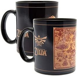 Taza Mapa Legend of Zelda - Porcelana - 315 ml