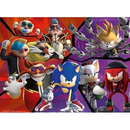 Puzzle Sonic Prime 100pcs XXL