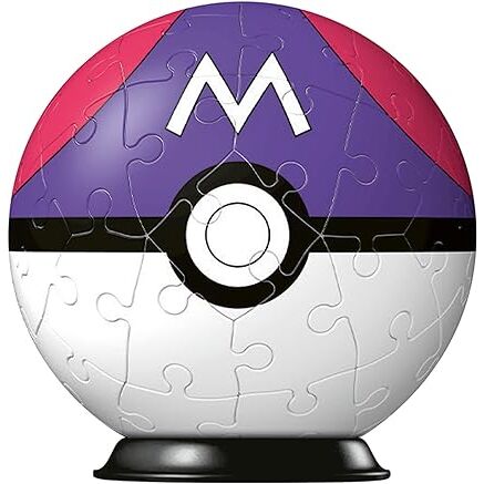 Puzzle Pokémon Pokeball Master Ball 3D