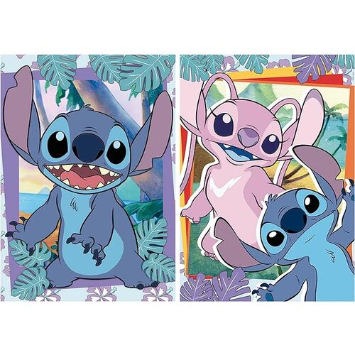 Puzzle 2X500 STITCH DISNEY