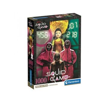 Puzzle 1000 COMPACT BOX SQUID GAME =2024=BL Puzzle 1000 COMPACT BOX SQUID GAME =2024=BL