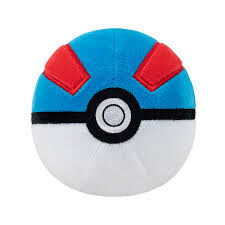 Peluche Pokémon Pokeball 10cm Surtido - 1 Aleatorio