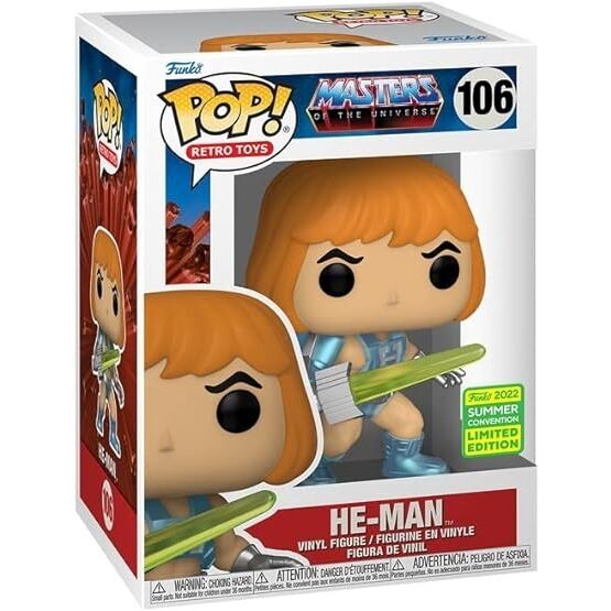 Funko POP! HE-MAN POP LASER POWER HE-MAN EDICIN Especial