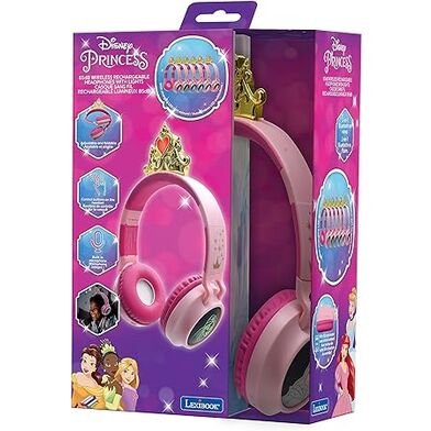 Auriculares Bluetooth Luces Princesas Disney Auriculares Bluetooth Luces Princesas Disney