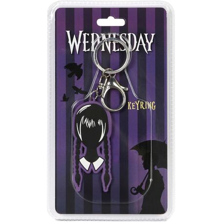 Llavero Series Miércoles Head Llavero Series Miércoles Head