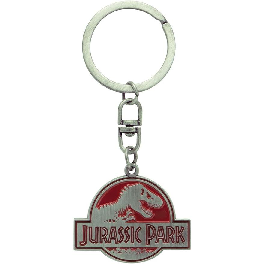 Llavero Jurassic Park Metal Logo