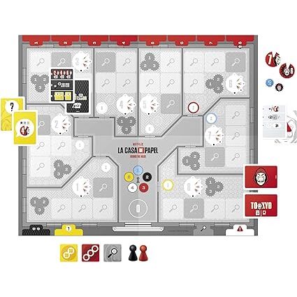 Juego de Mesa la casa de papel Fabrica de la moneda