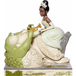 Figura Princesas Disney Tiana Y El Sapo Bosque Blanco