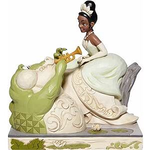 Figura Princesas Disney Tiana Y El Sapo Bosque Blanco